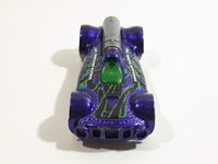 2015 Hot Wheels Dino Riders Retro Active Metalflake Purple Die Cast Toy Car Vehicle