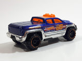 2015 Hot Wheels HW Off-Road - HW Hot Trucks Off-Duty Truck Dark Blue Die Cast Toy Car Vehicle