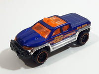 2015 Hot Wheels HW Off-Road - HW Hot Trucks Off-Duty Truck Dark Blue Die Cast Toy Car Vehicle