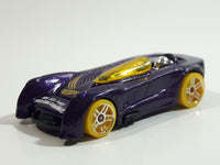 2012 Hot Wheels Truckin’ Transporters – Speed Team Monoposto Metalflake Dark Purple Die Cast Toy Car Vehicle