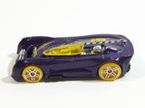 2012 Hot Wheels Truckin’ Transporters – Speed Team Monoposto Metalflake Dark Purple Die Cast Toy Car Vehicle