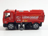 2011 Matchbox City Action MBX Street Cleaner Red Die Cast Toy Car Vehicle