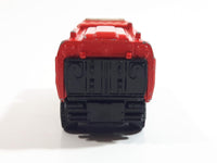 2011 Matchbox City Action MBX Street Cleaner Red Die Cast Toy Car Vehicle