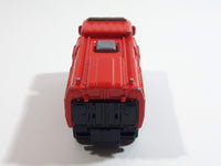 2011 Matchbox City Action MBX Street Cleaner Red Die Cast Toy Car Vehicle