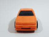 1998 Hot Wheels G-Force Stunt Riders T-Bird Stocker Orange Plastic Body Die Cast Toy Car Vehicle