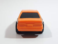 1998 Hot Wheels G-Force Stunt Riders T-Bird Stocker Orange Plastic Body Die Cast Toy Car Vehicle