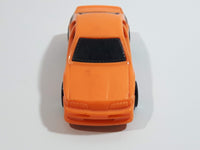 1998 Hot Wheels G-Force Stunt Riders T-Bird Stocker Orange Plastic Body Die Cast Toy Car Vehicle