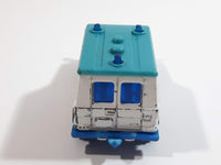 2003 Matchbox Beach Buggies Mercedes-Benz 280 GE Beach Patrol White Turquoise Die Cast Toy Car Vehicle