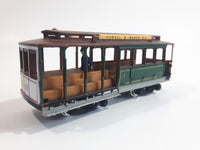 HO Classic San Francisco Streetcar Powell & Mason St Trolley Cable Car Die Cast and Plastic Model