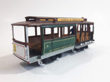 HO Classic San Francisco Streetcar Powell & Mason St Trolley Cable Car Die Cast and Plastic Model