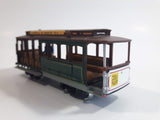 HO Classic San Francisco Streetcar Powell & Mason St Trolley Cable Car Die Cast and Plastic Model