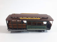 HO Classic San Francisco Streetcar Powell & Mason St Trolley Cable Car Die Cast and Plastic Model