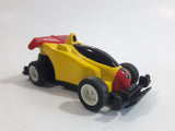 Unknown Brand No. 6051 - 6054 Top Sports Yellow and Red Pullback Friction Motorized Die Cast Toy Car Vehicle