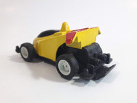 Unknown Brand No. 6051 - 6054 Top Sports Yellow and Red Pullback Friction Motorized Die Cast Toy Car Vehicle