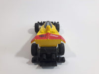 Unknown Brand No. 6051 - 6054 Top Sports Yellow and Red Pullback Friction Motorized Die Cast Toy Car Vehicle