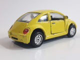 Unknown Brand Volkswagen Beetle Yellow Die Cast Toy Car Vehicle with Opening Doors