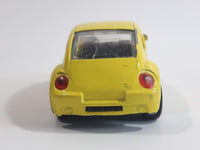 Unknown Brand Volkswagen Beetle Yellow Die Cast Toy Car Vehicle with Opening Doors