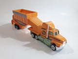 Unknown Brand ABC Heavy Truck Construction Yellow Die Cast Plastic and Metal Toy Car Vehicle Set