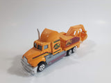 Unknown Brand ABC Heavy Truck Construction Yellow Die Cast Plastic and Metal Toy Car Vehicle Set