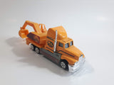 Unknown Brand ABC Heavy Truck Construction Yellow Die Cast Plastic and Metal Toy Car Vehicle Set