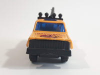 Unknown Brand ABC Heavy Truck Construction Yellow Die Cast Plastic and Metal Toy Car Vehicle Set