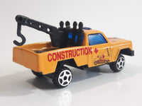 Unknown Brand ABC Heavy Truck Construction Yellow Die Cast Plastic and Metal Toy Car Vehicle Set