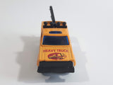 Unknown Brand ABC Heavy Truck Construction Yellow Die Cast Plastic and Metal Toy Car Vehicle Set