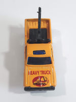 Unknown Brand ABC Heavy Truck Construction Yellow Die Cast Plastic and Metal Toy Car Vehicle Set