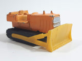 Unknown Brand Bull Dozer Orange Die Cast Toy Car Construction Equipment Vehicle