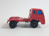 Unknown Brand Semi Tractor Truck Red Die Cast Toy Car Vehicle