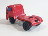 Unknown Brand Semi Tractor Truck Red Die Cast Toy Car Vehicle