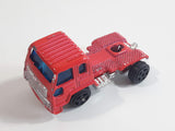 Unknown Brand Semi Tractor Truck Red Die Cast Toy Car Vehicle