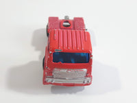 Unknown Brand Semi Tractor Truck Red Die Cast Toy Car Vehicle