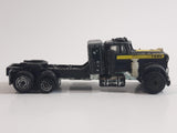 Vintage Kidco Kenworth T560 Semi Truck Black Die Cast Toy Car Vehicle - Hong Kong