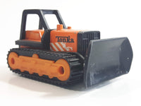 2003 Hasbro Tonka Bulldozer Orange and Black Die Cast Toy Car Vehicle McDonald's Happy Meal