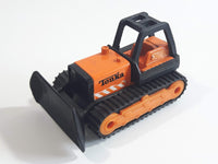 2003 Hasbro Tonka Bulldozer Orange and Black Die Cast Toy Car Vehicle McDonald's Happy Meal