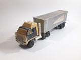 Vintage Tonka 812733-B Semi Tractor Trailer Set Blue and Grey Pressed Steel and Plastic Toy Car Vehicle