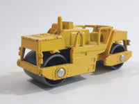 Unknown Brand MP 001 Road Roller Yellow Die Cast Toy Car Construction Machinery Vehicle