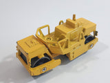 Unknown Brand MP 001 Road Roller Yellow Die Cast Toy Car Construction Machinery Vehicle