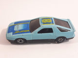 Yatming No. 807 Mazda RX-7 Turbo Super 8 Light Blue Die Cast Toy Car Vehicle