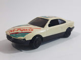 Yatming BMW 850i Tan White Red M-Power Blue #4 Sport No. 804 Die Cast Toy Car Vehicle