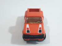 1980s Yatming Chevrolet LUV Stepside Pickup Truck Orange No. 1700 Die Cast Toy Car Vehicle