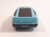 Yatming No. 807 Mazda RX-7 Turbo Super 8 Light Blue Die Cast Toy Car Vehicle