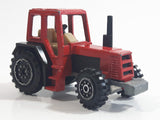 Welly No. 9131 Farm Tractor Red Die Cast Toy Car Vehicle