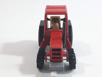 Welly No. 9131 Farm Tractor Red Die Cast Toy Car Vehicle