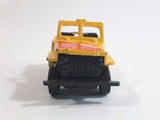 Summer Marz Karz S-8634 Jeep 4x4 Yellow Die Cast Toy Car Vehicle