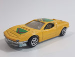 Summer Marz Karz No. 8805 Ferrari Testarossa '2001' Yellow Die Cast Toy Exotic Race Car Vehicle