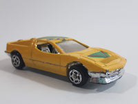 Summer Marz Karz No. 8805 Ferrari Testarossa '2001' Yellow Die Cast Toy Exotic Race Car Vehicle