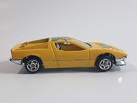 Summer Marz Karz No. 8805 Ferrari Testarossa '2001' Yellow Die Cast Toy Exotic Race Car Vehicle