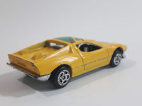 Summer Marz Karz No. 8805 Ferrari Testarossa '2001' Yellow Die Cast Toy Exotic Race Car Vehicle